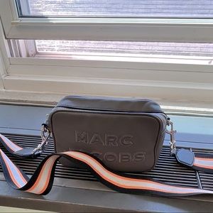 Marc Jacobs Gray The Flash Crossbody Bag
